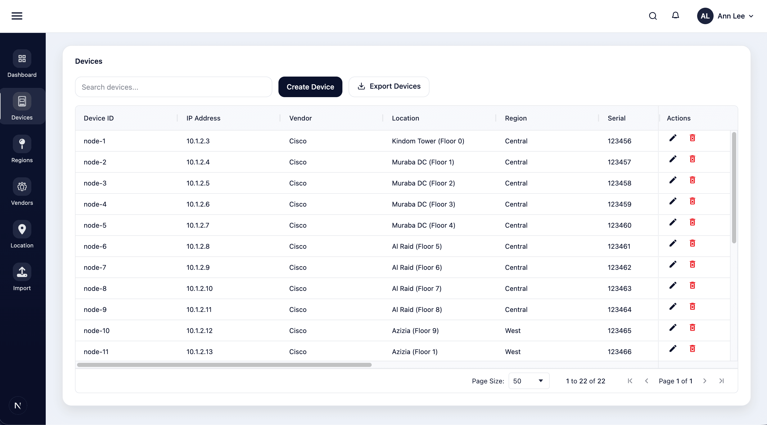 Self Managed Inventory